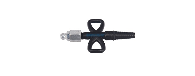 Plastic packer for hose